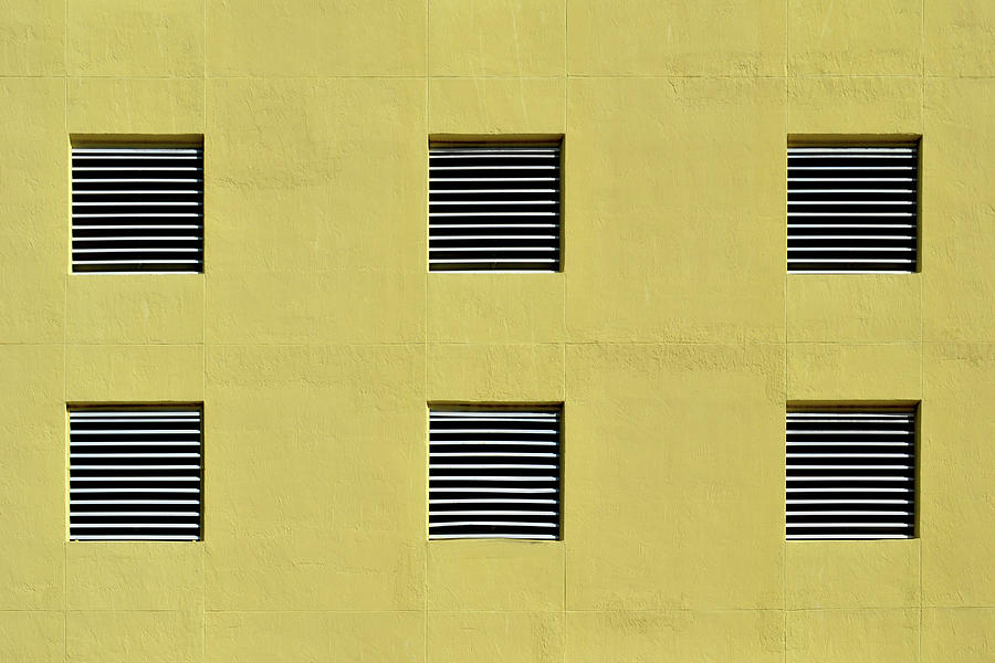Six Windows Photograph by Stuart Allen