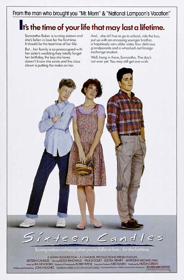 Movie Poster Photograph - Sixteen Candles -1984-. by Album