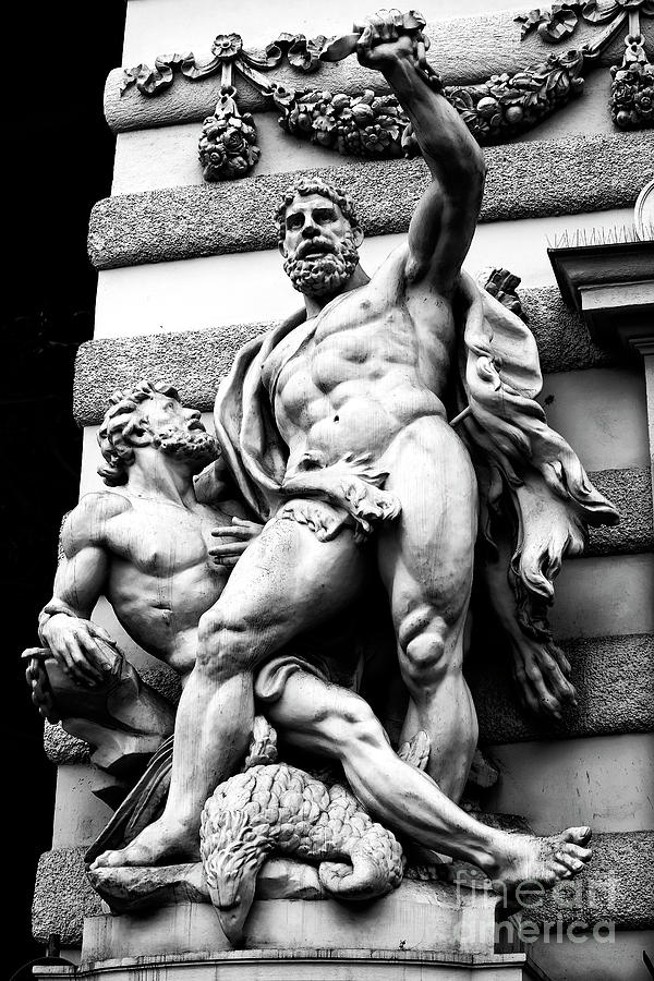 Sixth Labor of Hercules in Vienna Photograph by John Rizzuto