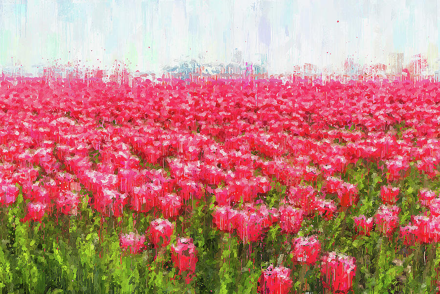 Skagit Valley - 03 Painting by AM FineArtPrints