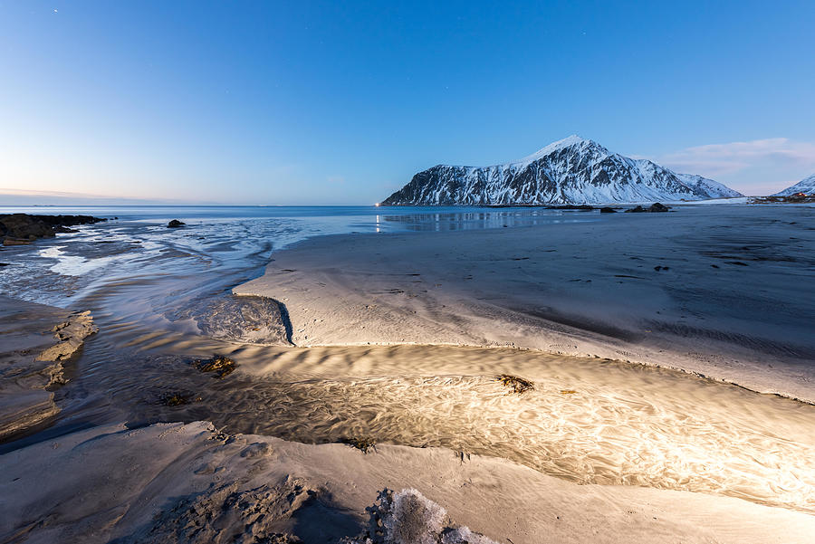 Landscape Photograph - Skagsanden Beach In The Lofoten by Felix Lipov