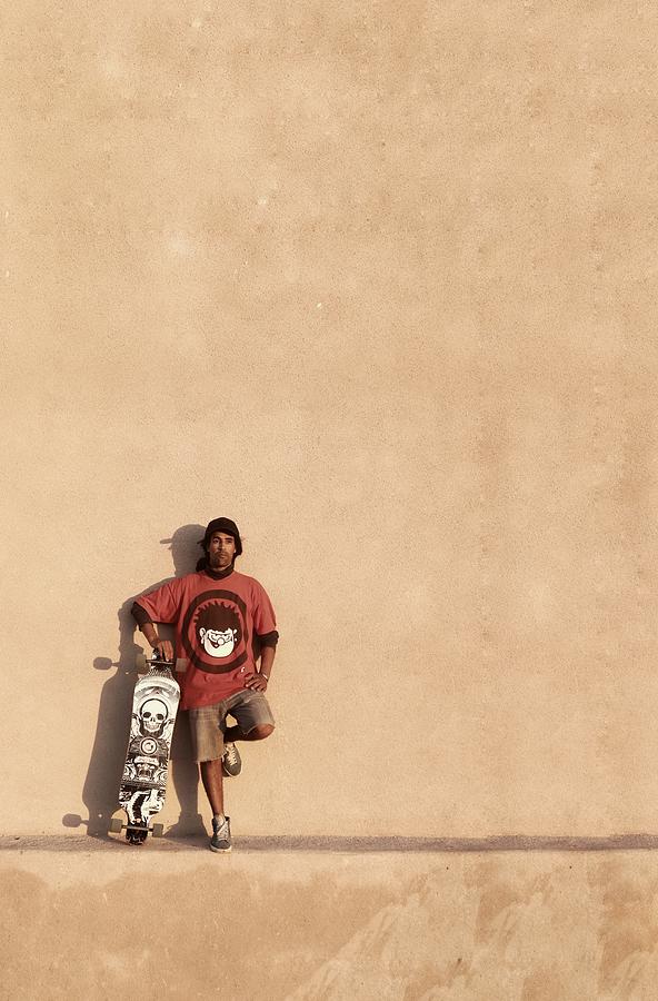 Skateboarder Photograph by Ahmad Loukili
