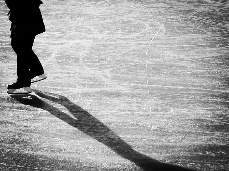 Skater and Shadows No.5 Photograph by Desmond Raymond | Fine Art America