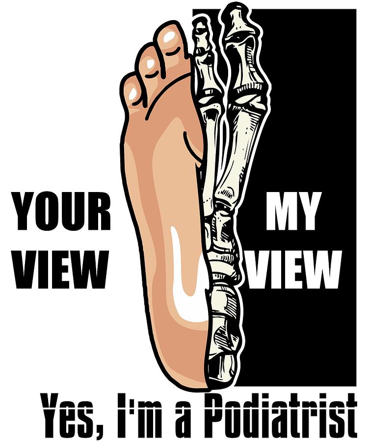 Skeleton Feet Podiatrist Halloween For Feet Doctor Light Digital Art By Nikita Goel