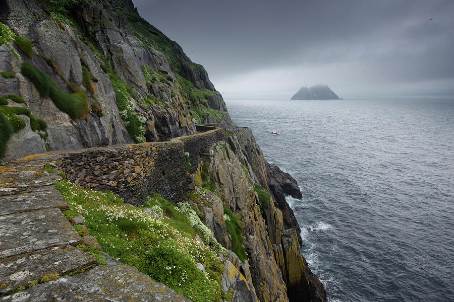 Skellig Island, Ireland Photograph by Wingmar