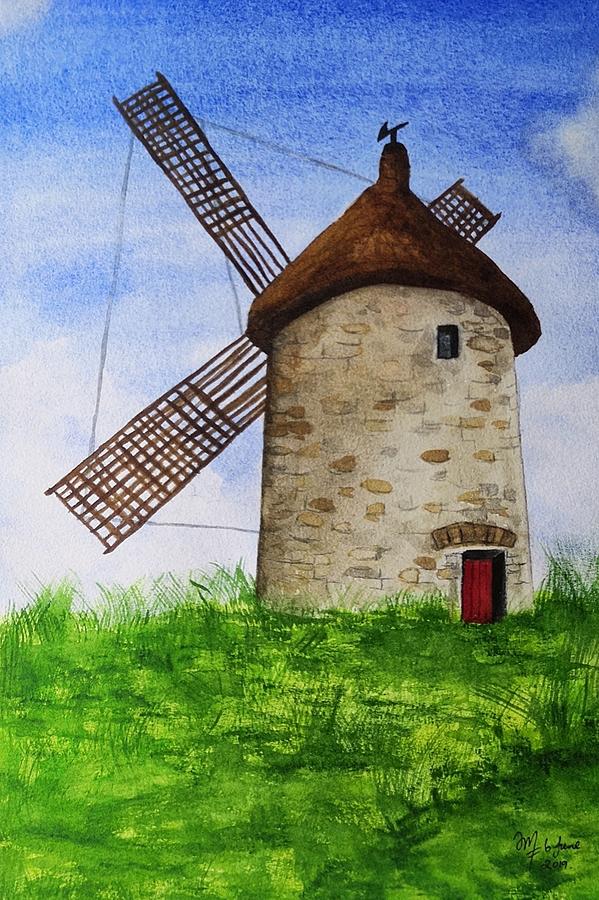 Skerries Mill Painting by Martina Fagan