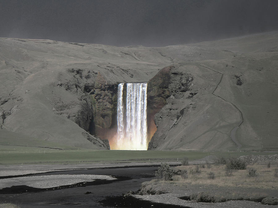 Skógafoss Photograph by Sverrir Thorolfsson Iceland
