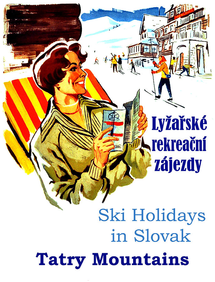 Ski Holidays in Slovak Tatry Mountains Digital Art by Long Shot