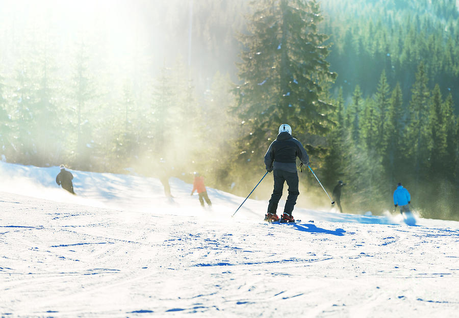 Skier Photograph by Galyna Andrushko - Fine Art America