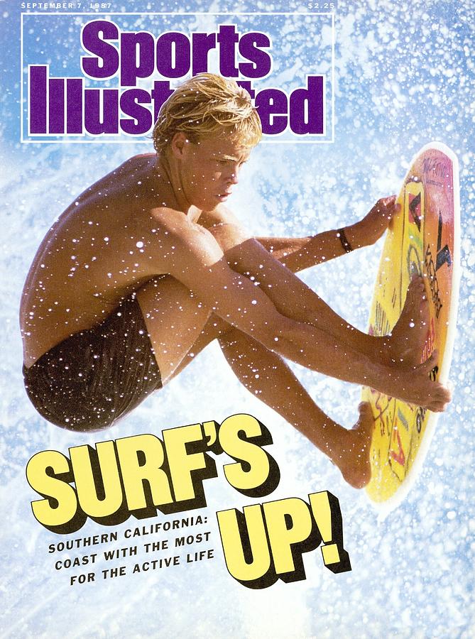 Skimboarding In Southern California Sports Illustrated Cover Photograph by Sports Illustrated