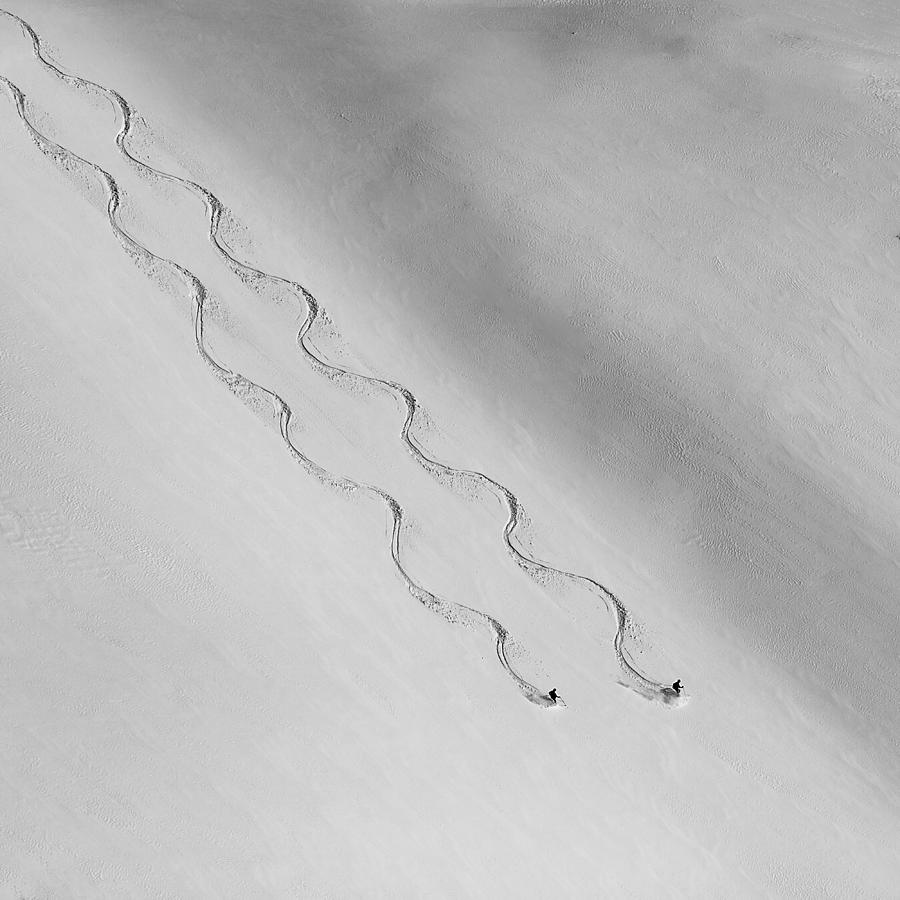 Ski(mi)nimal Photograph by Marcel Rebro