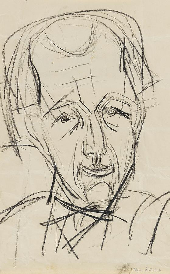 Skizze Redslob Drawing by Ernst Ludwig Kirchner - Pixels