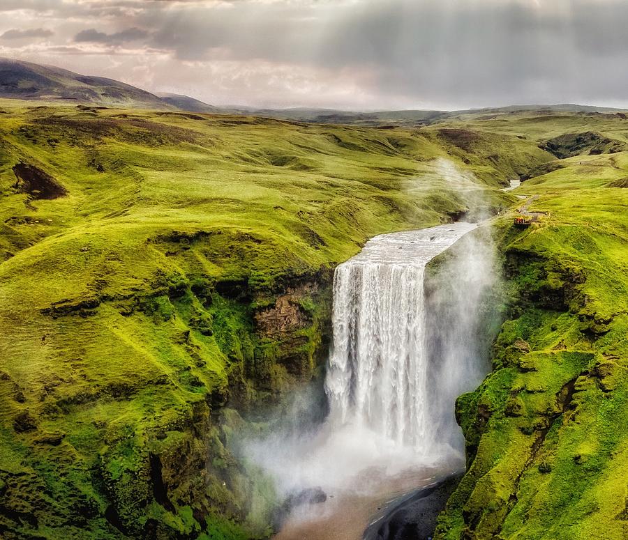 Skogarfoss In Iceland Photograph by Kristvin Guðmundsson - Fine Art America