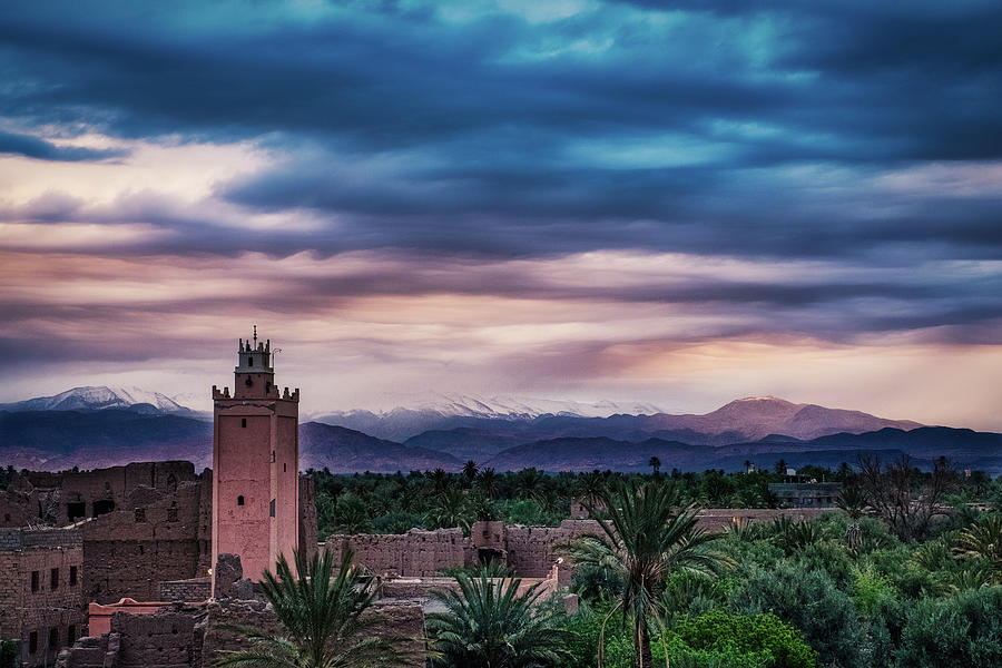 Skoura Dawn - Morocco Photograph by Stuart Litoff