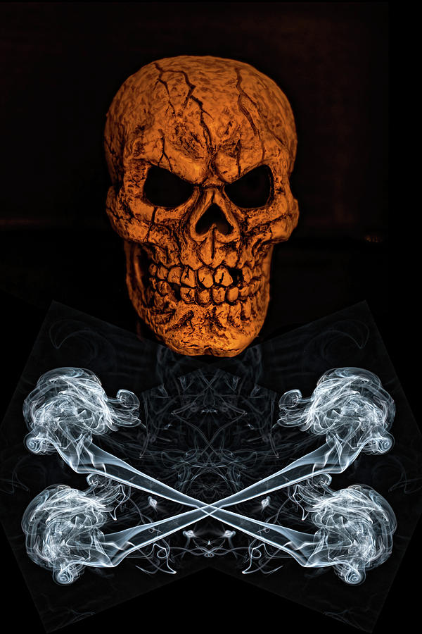 Skull And Crossbones 2 Photograph by Steve Purnell