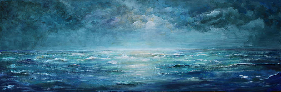 Sky and Sea Painting by Lauren  Marems