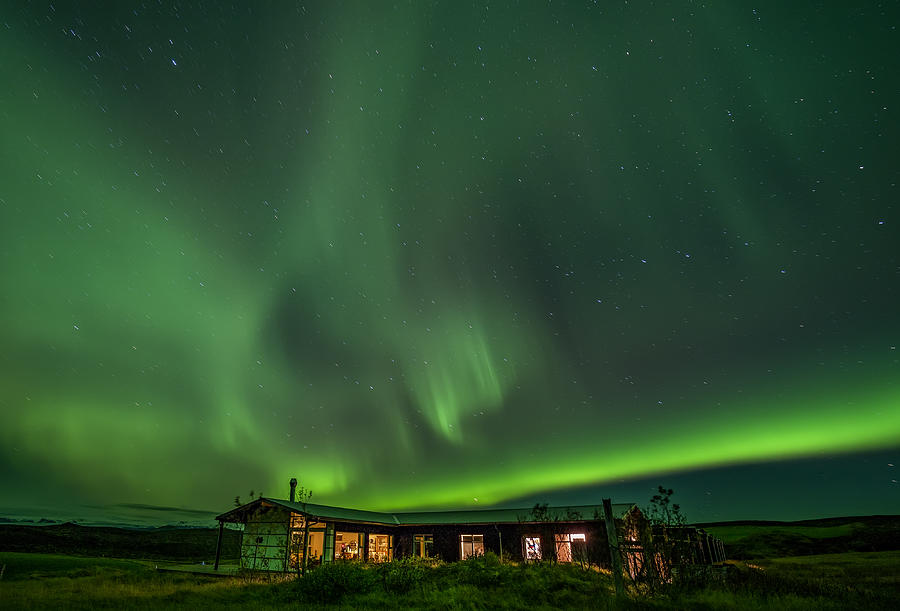 Sky Full Of Aurora Photograph by Mieke Suharini