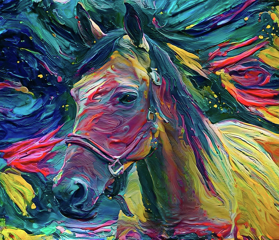 Sky Horse Digital Art by Yury Malkov - Fine Art America