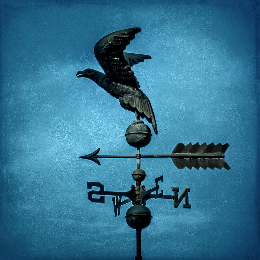 Sky King - Eagle Weather Vane Photograph by Leslie Montgomery