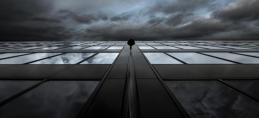 Lamp Photograph - Sky Of Glass by Gilbert Claes
