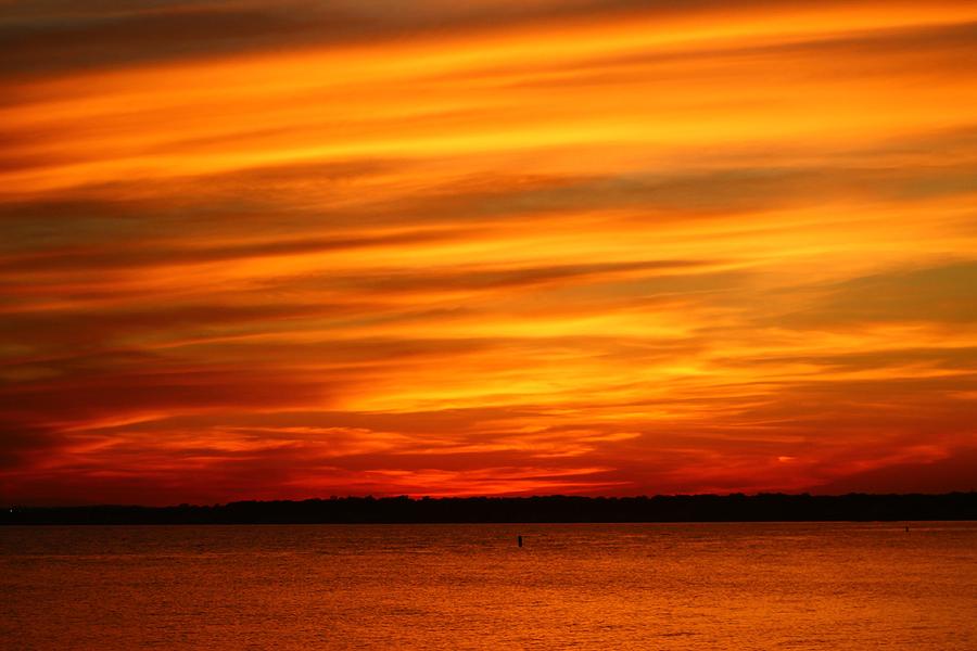 Sky on Fire Photograph by Catie Canetti
