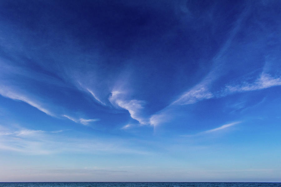 Sky Over Sea Photograph by Rafael Garrido | Fine Art America