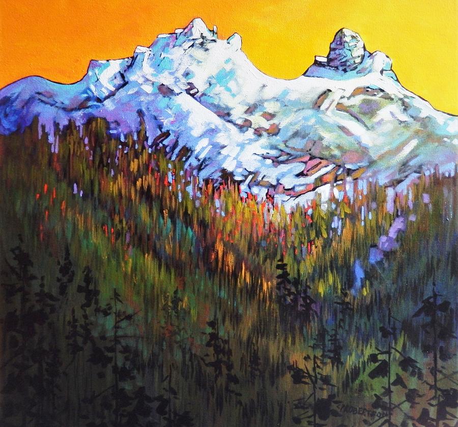 Sky Pilot and Co-Pilot Peaks, Coastal Range, South of Squamish, British Columbia by catherine robertson Sky Pilot and Co-Pilot Peaks, Coastal Range, South of Squamish, British Columbia by catherine robertson