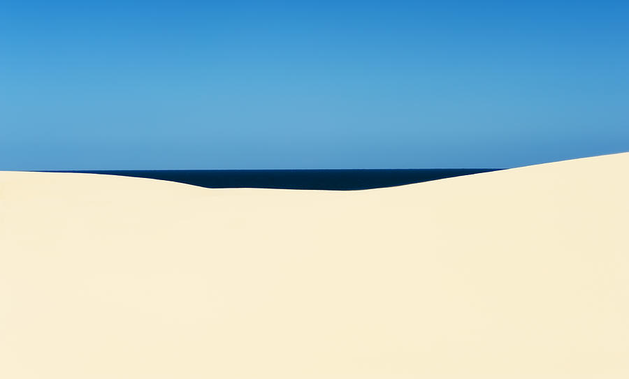 Sky Sea Desert Photograph by Liloni Luca