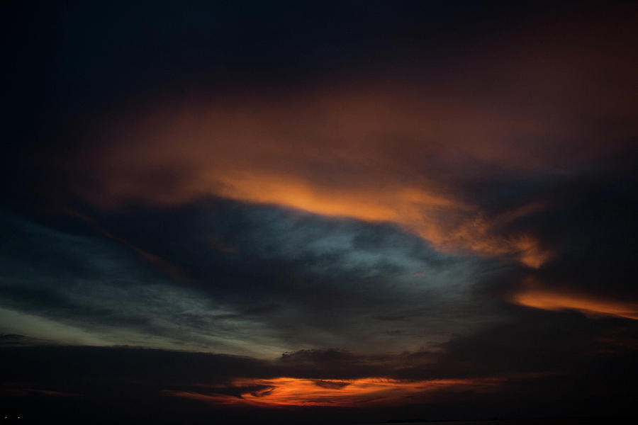 Sunset Photograph - Sky Study #2 by Chris Hunt