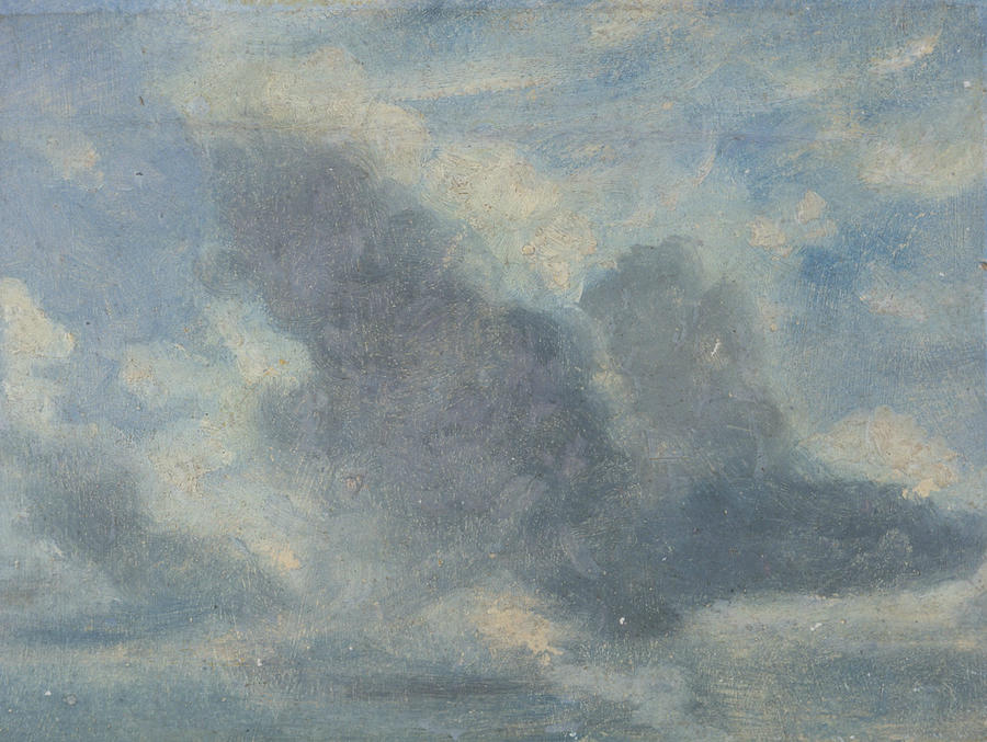 Sky Study Painting by Lionel Constable