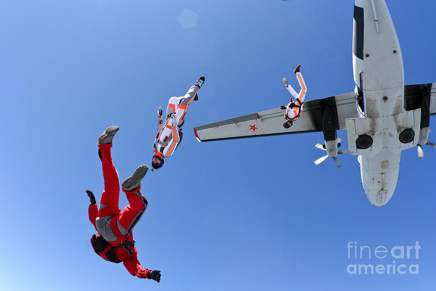 Skydiving Photograph - Skydiving Photo by Germanskydiver Skydiving Photograph - Skydiving Photo by Germanskydiver