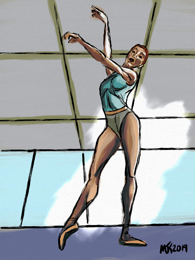 Skylight Dancer Digital Art by Michael Kallstrom