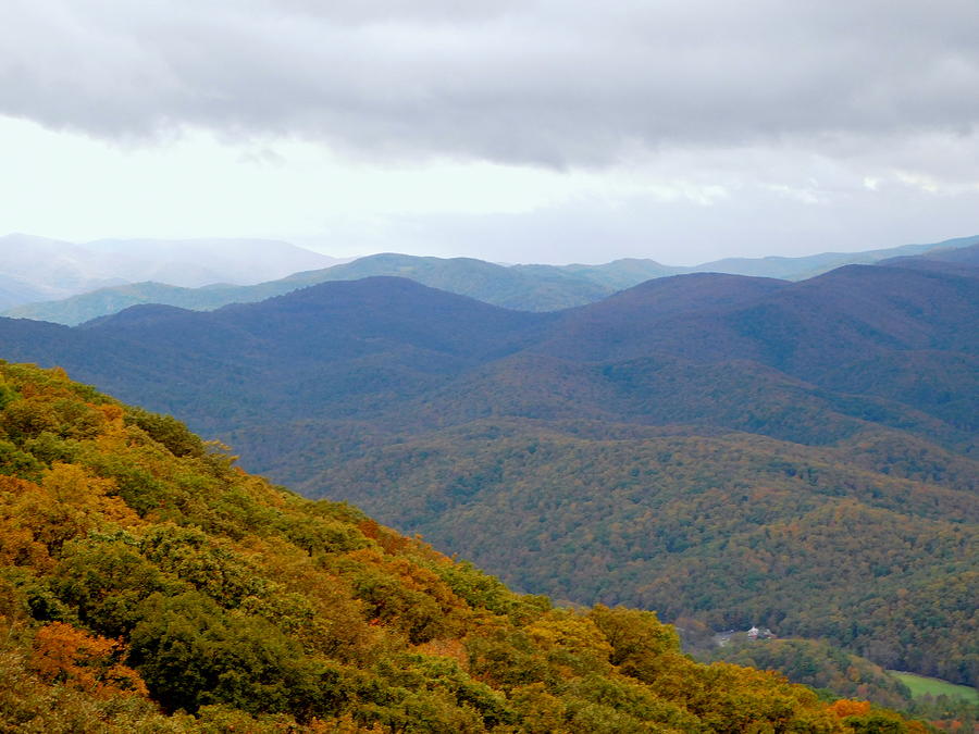 Skyline Drive Overlook Series 6 - Autumn 2018 Photograph by Arlane ...