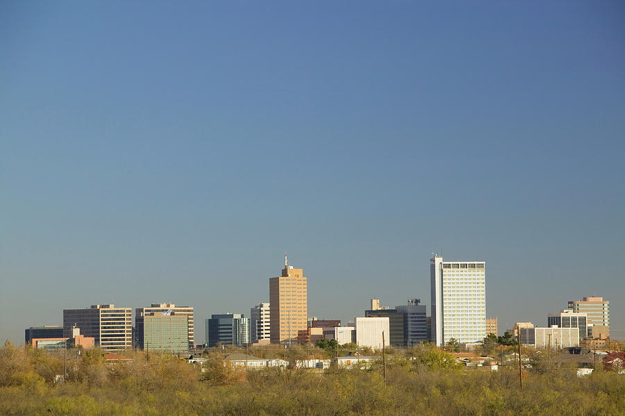 Skyline Of A City, Midland, Texas, Usa Photograph by Panoramic Images ...