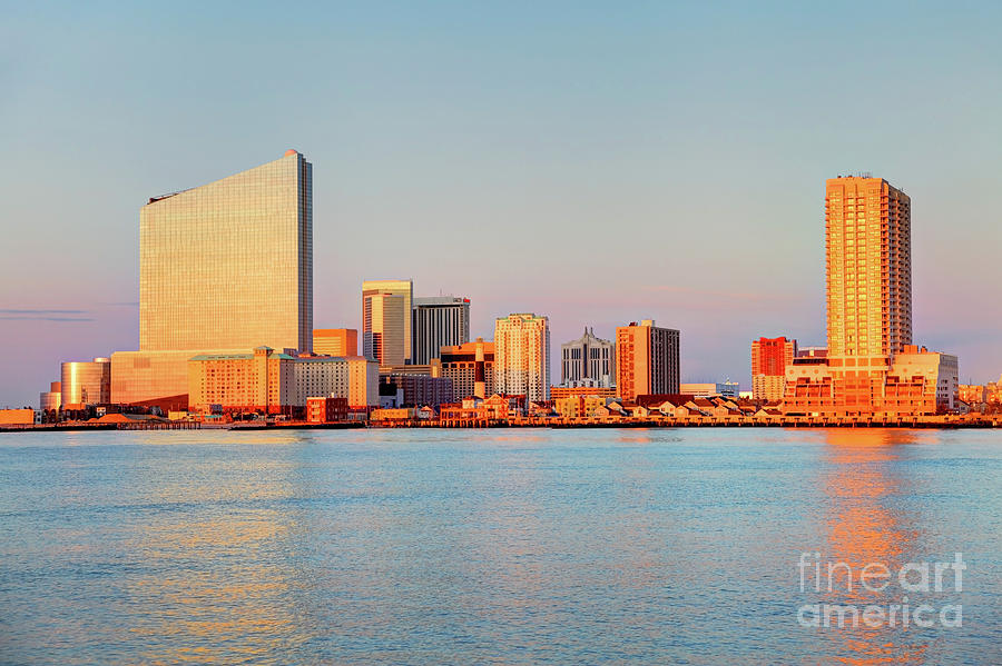 Skyline of Atlantic City, New Jersey Photograph by Denis Tangney Jr - Fine  Art America