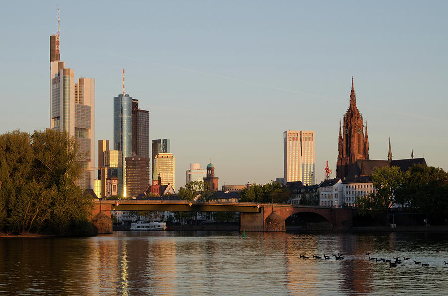 Skyline Of Frankfurt Am Main Photograph by Image By Stefan Reiß