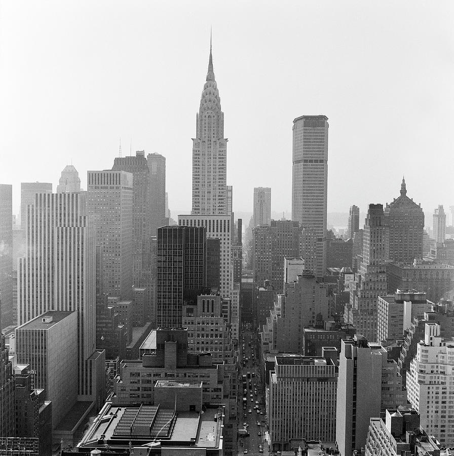 Skyline Of New York City, Empire State Photograph by Hans Neleman