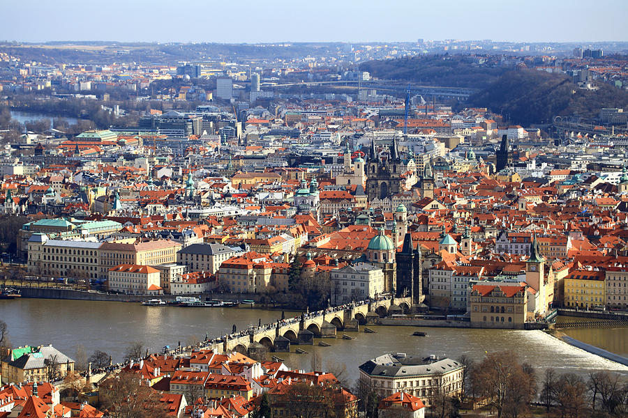 Skyline Of Prague Photograph by Nisa And Ulli Maier Photography