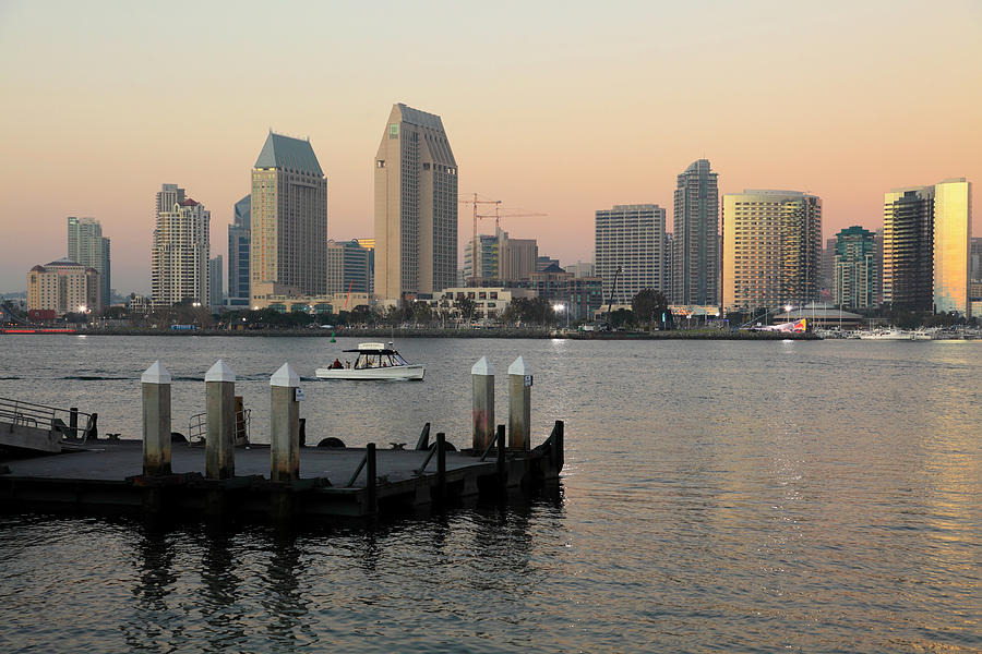 Skyline Of San Diego And Harbor Photograph by Bruce Yuanyue Bi