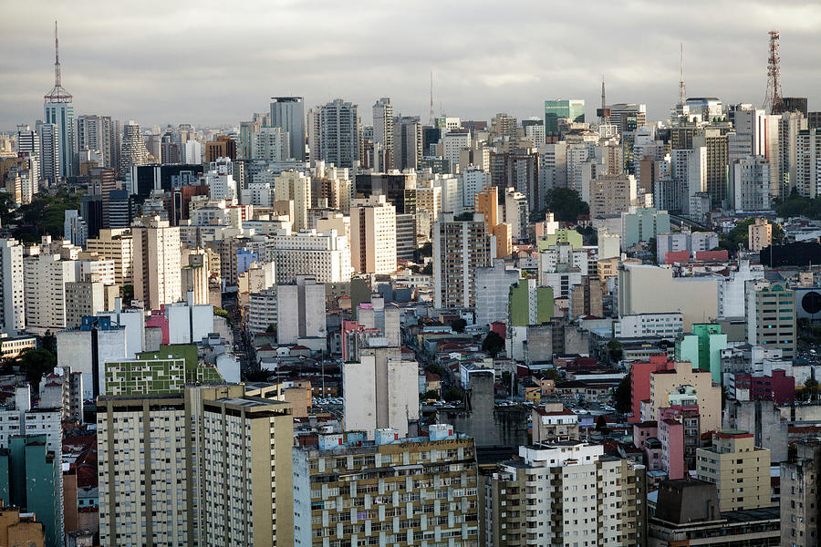Skyline São Paulo Photograph by Matt Mawson