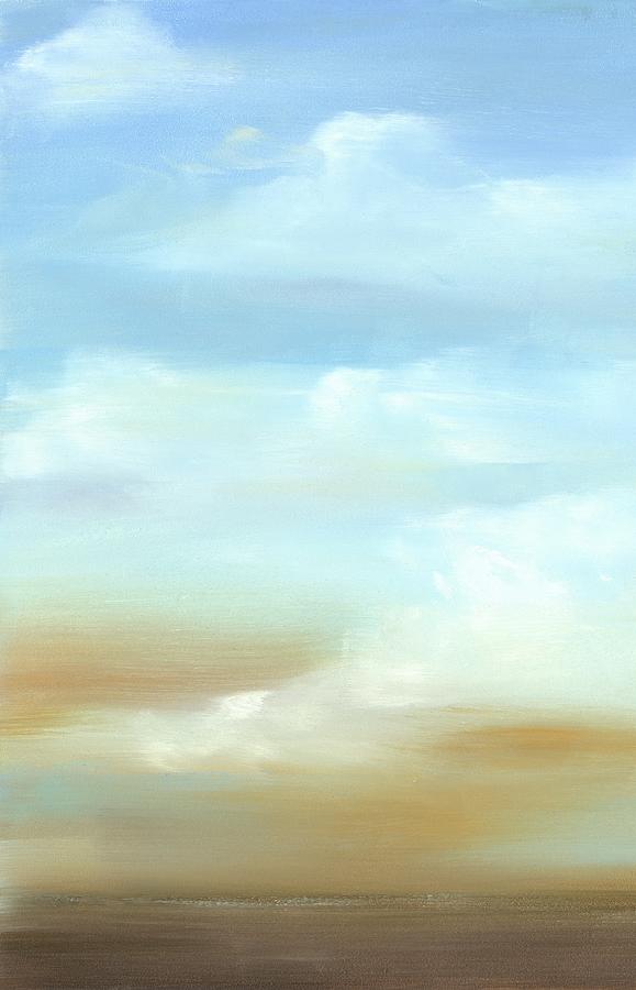 Abstract Painting - Skyscape I by Jennifer Goldberger