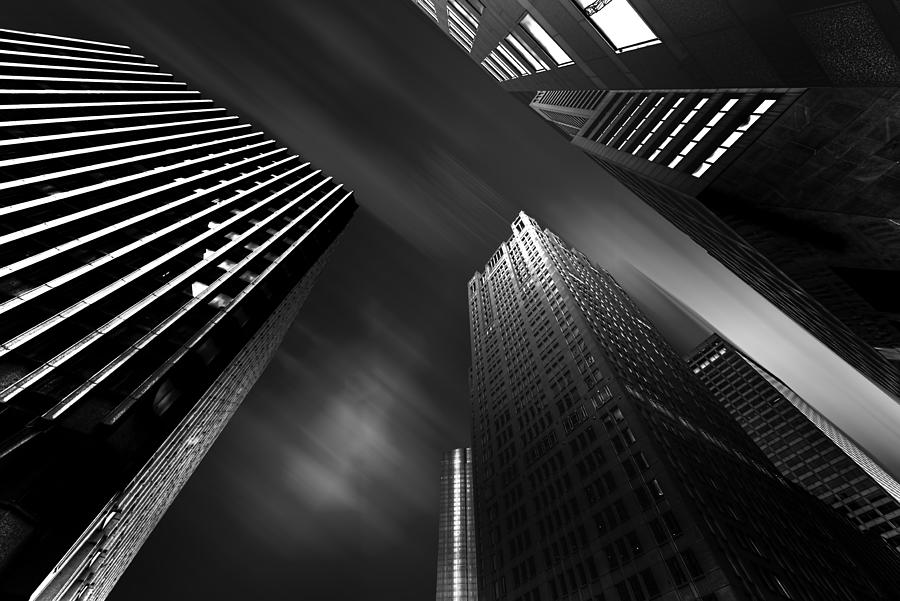 Skyscrapers Reaching Up Photograph by Dominic Vecchione
