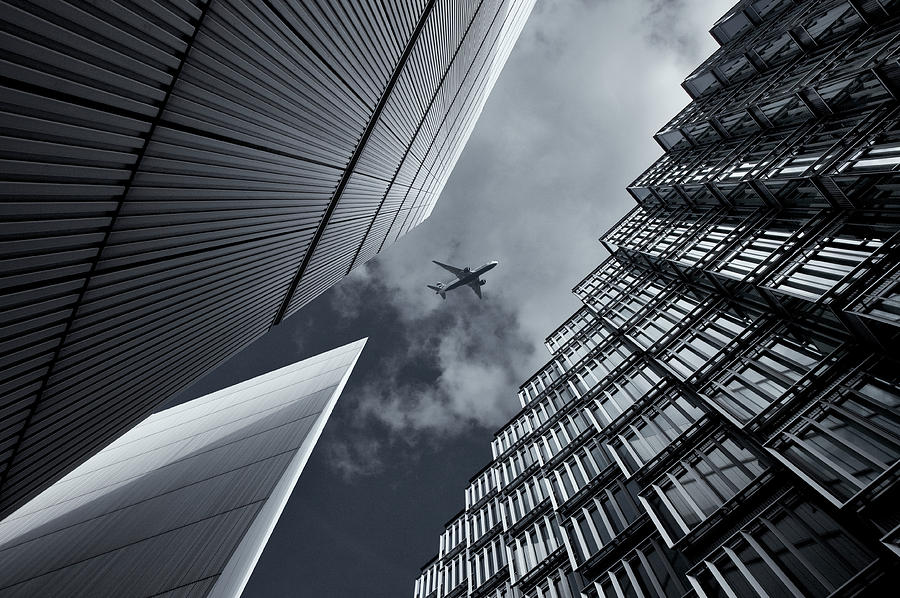 London Photograph - Skyway by Michael Oates