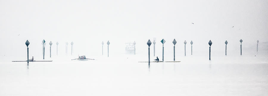 Boat Photograph - Slalom by Heinz Hieke