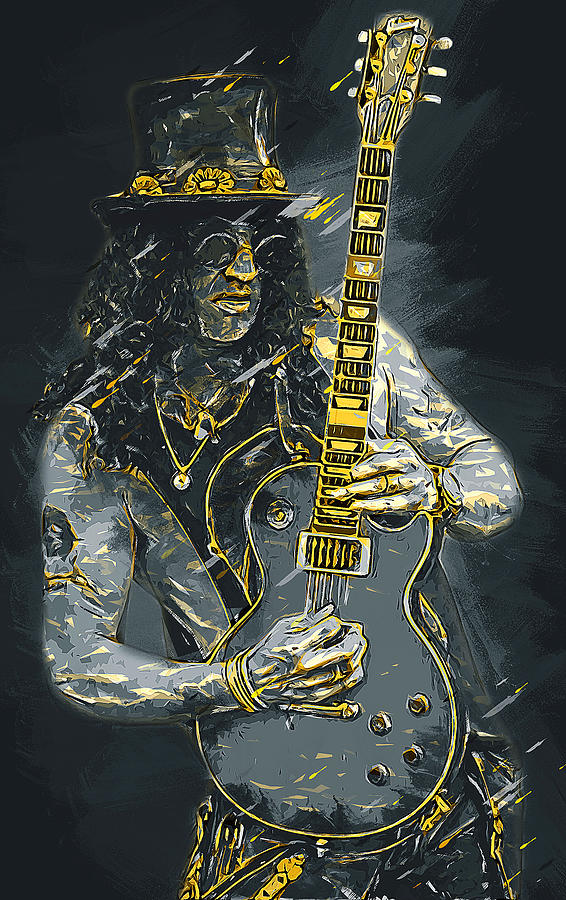 Slash - 11 Painting by AM FineArtPrints