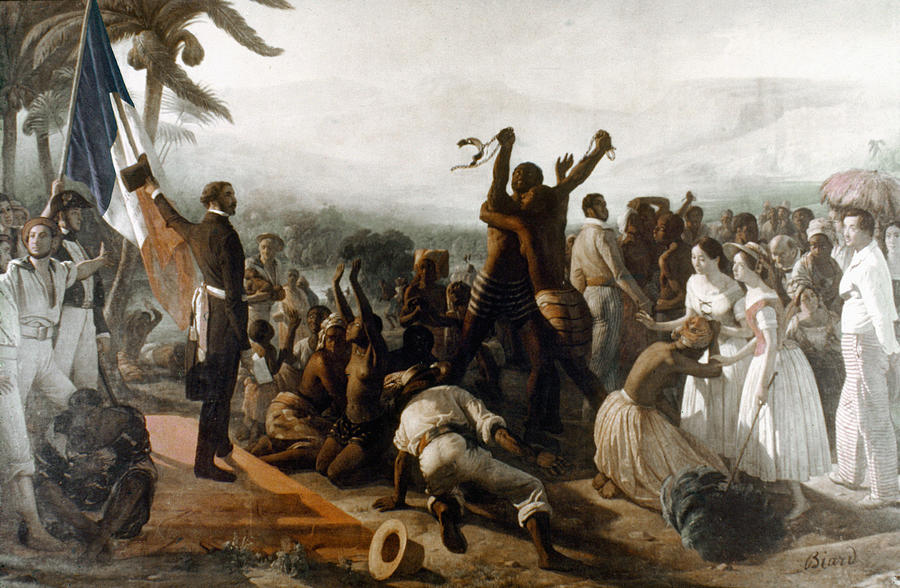 Slave Emancipation, 1848 Painting by Francois Auguste Biard Pixels