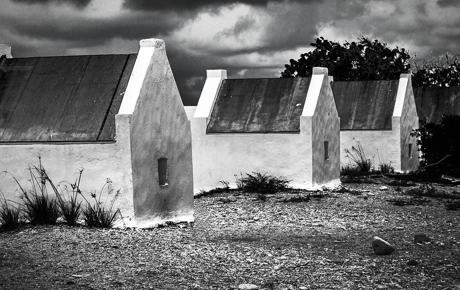 Slave Huts of Bonaire Photograph by Pheasant Run Gallery
