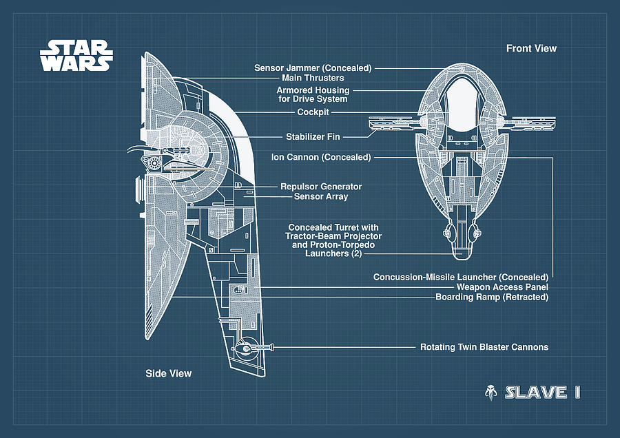 slave-i-blueprint-digital-art-by-dennson-creative-fine-art-america