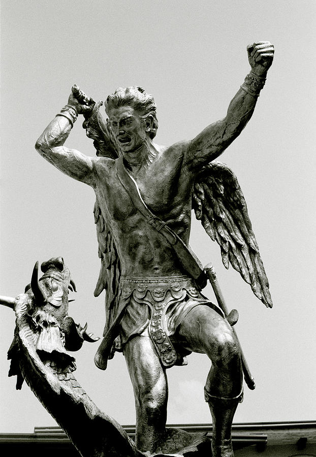 Slaying Satan In Manila Photograph by Shaun Higson