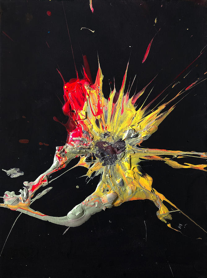 Dancer Painting - Sledgehammer Dancer by Chris Crewe Dancer Painting - Sledgehammer Dancer by Chris Crewe